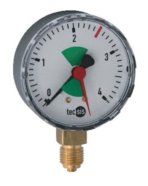 SYR-Manometer-13-63mm-0-4-bar-f-FuellCombi-u-Heizungscenter-6628-00-901 gallery number 1